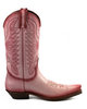 Mayura Boots 1920 Roze/ Spitse Cowboy Western Line Dance Dames Heren Laarzen Schuine Hak Echt Leer