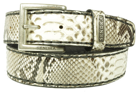 royalty Dictatuur Twinkelen Sendra Belt 5156 Natural Python - intoboots.com