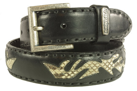 Sendra riem 8323 Python Zwart