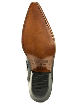 Mayura Boots 1935 Black/ Black Python Pointed Cowboy Western Boots Slanted Heel Straight Shaft Pull Loops Goodyear Welted Sole