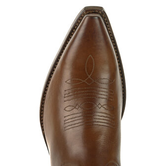 Mayura Boots Virgi 2536 Chestnut/ Ladies Western Boots Ornamental Stitching Pointed Snip Toe Nose Straight Shaft High Heel Smoo