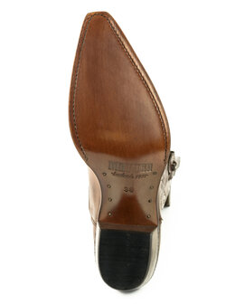 Mayura Boots Virgi 2536 Chestnut/ Ladies Western Boots Ornamental Stitching Pointed Snip Toe Nose Straight Shaft High Heel Smoo