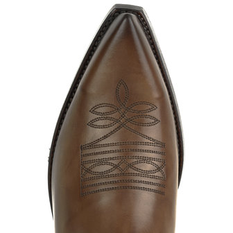 Mayura Boots 1920 Chesnut/ Pointed Cowboy Western Line Dance Ladies Men Boots Slanted Heel Genuine Leather
