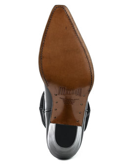 Mayura Boots 1952 Zwart/ Western Fashion Dames Spitse Cowboylaarzen Hoge Hak Gezakte Schacht Soepel Leer Zool