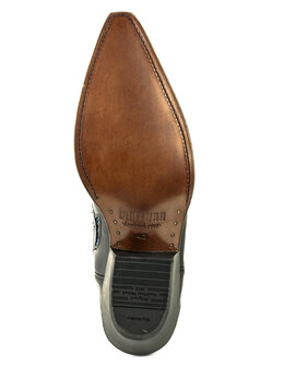 Mayura Boots 1935P Zwart/ Blauw Python Spitse Cowboy Western Laarzen Schuine Hak Rechte Schacht Treklussen Goodyear Welted Zool
