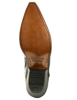 Mayura-Boots-1935-C-MEX-Black-With-Naturel-Python-Gentlemen-Pointed-Cowboy-Boots-Sole