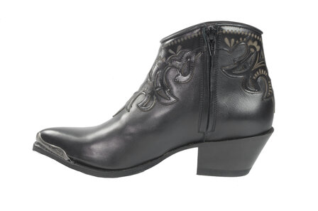Sendra 14627 Lia enkellaarsje Zwart