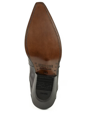Mayura Boots Austin 1931 Black/ Pointed Western Men Ladies Ankle Boot Slanted Heel Elastic Closure Vintage Look