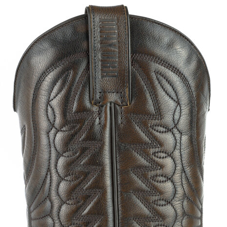 Mayura Boots 1935P Bruin/ Camel Python- Spitse Cowboy Western Laarzen Schuine Hak Rechte Schacht Treklussen Goodyear Welted Sch