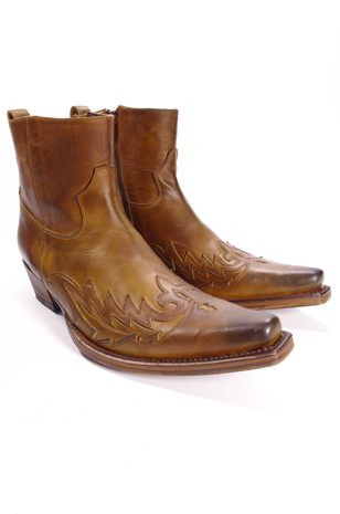 Sendra Boots 11783 Mimo Brown Mens Ankle Boots Cowboy Western