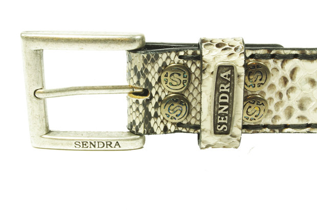 Sendra buckle riem 5156 Python Naturel