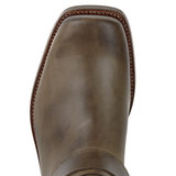 Mayura Boots 01 Brown/ Biker Western Boots Men Square Toe Flat Heel Fixed Spur_9