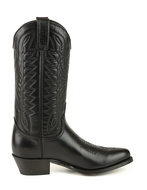 Mayura-Boots-Arpia-2534-Black--Ladies-Western-Boots-Ornamental-Stitching-Pointed-Nose-Sloping-Heel-Smooth-Leather