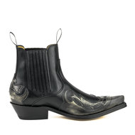 Mayura-Boots-Thor-1931-Black--Pointed-Western-Men-Ankle-Boot-Slanted-Heel-Elastic-Closure-Vintage-Look