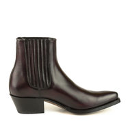 Mayura-Boots-2496-Bordeaux--Pointed-Western-Ankle-Boot-Ladies-Slanted-Heel-Elastic-Closure-Smooth-Leather