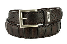 Mayura-Belt-214-Chesnut-Brown-Crocodile-Python-4cm-Wide-Removable-Buckle